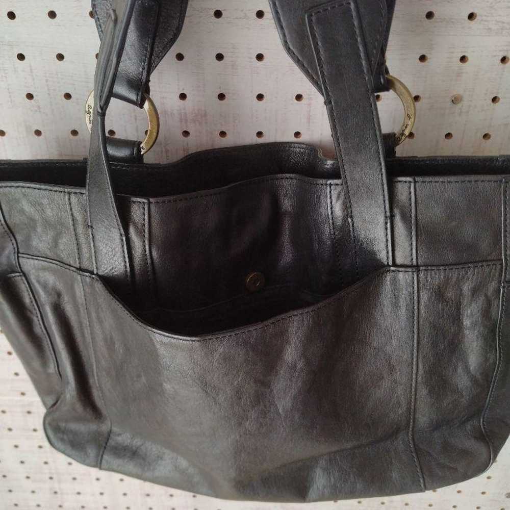 Excellent condition! Agnès B. Voyage Leather Tote… - image 10