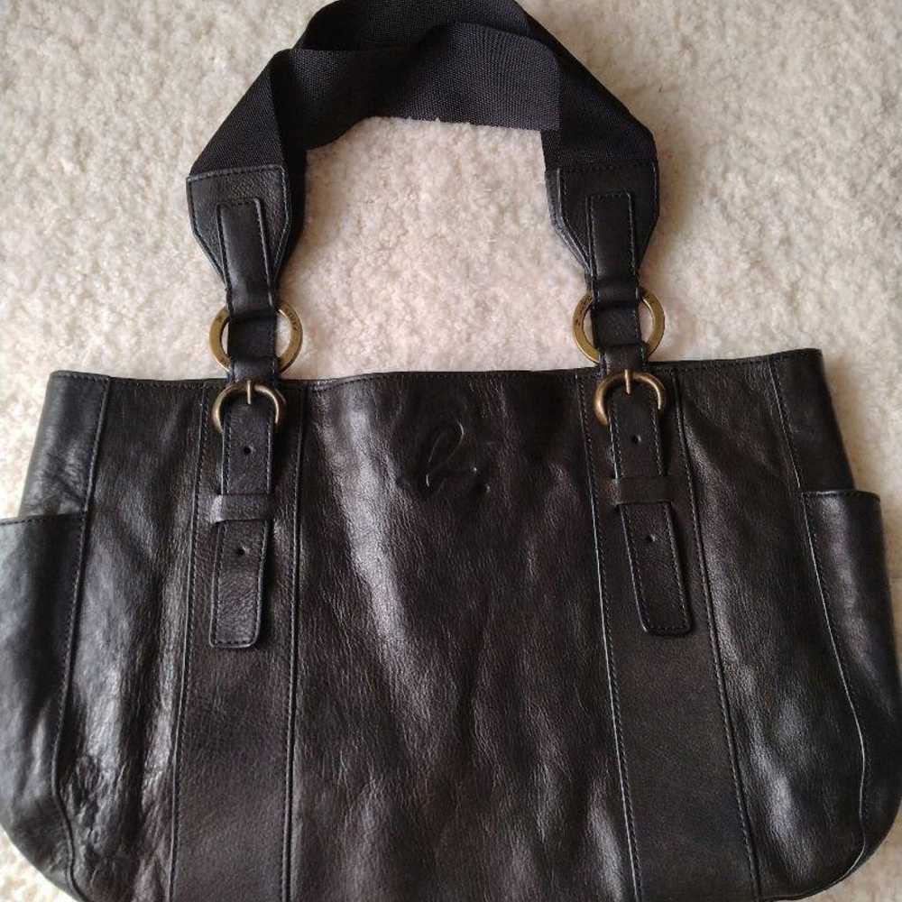 Excellent condition! Agnès B. Voyage Leather Tote… - image 7