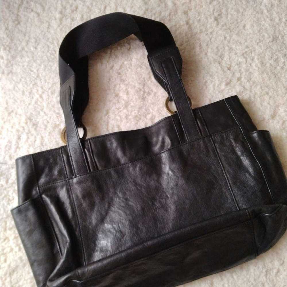 Excellent condition! Agnès B. Voyage Leather Tote… - image 8