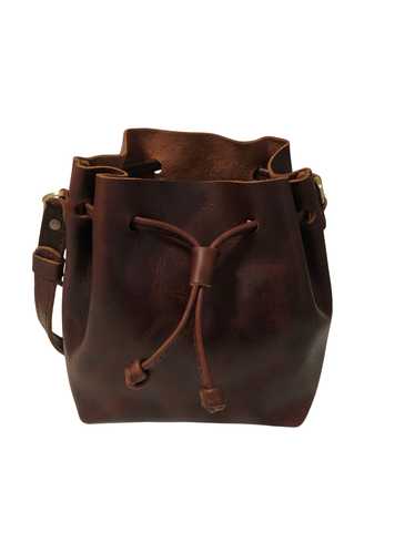 Portland Leather Bucket Bag