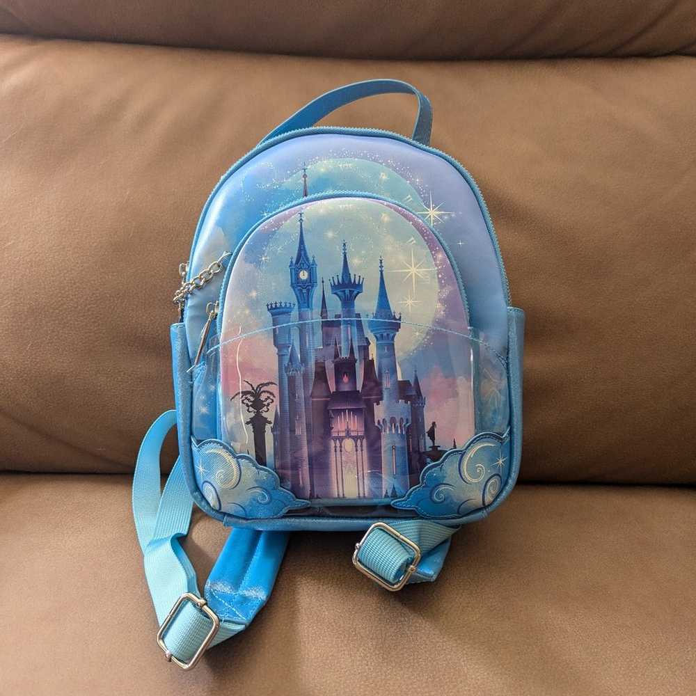 Disney Cinderella Night Time Castle Portrait Mini… - image 1