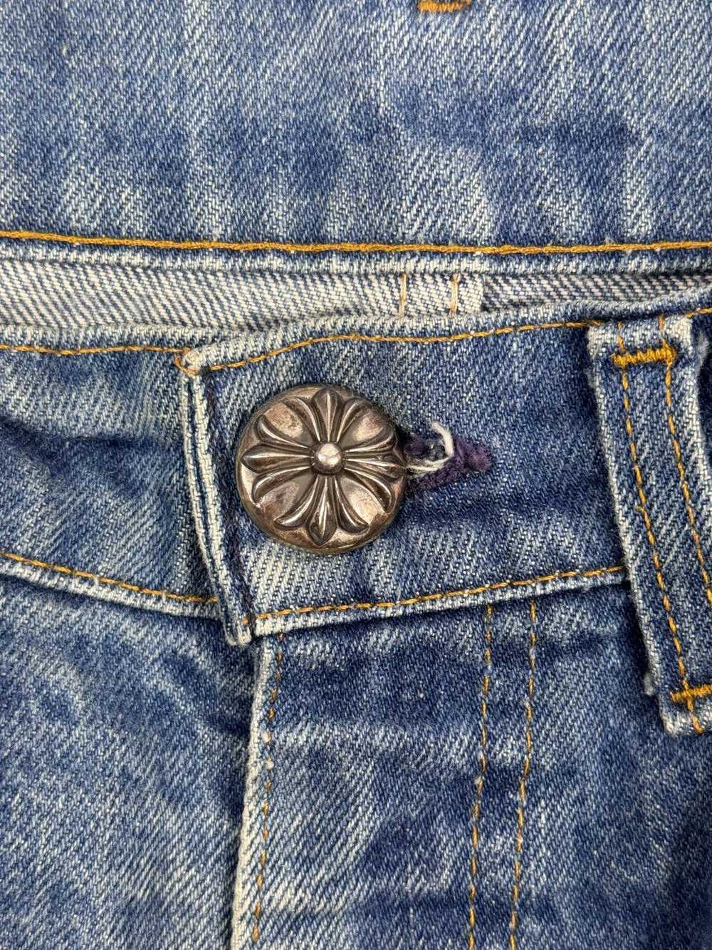 Chrome Hearts × Levi's LEATHER CROSS PATCH DENIM … - image 4