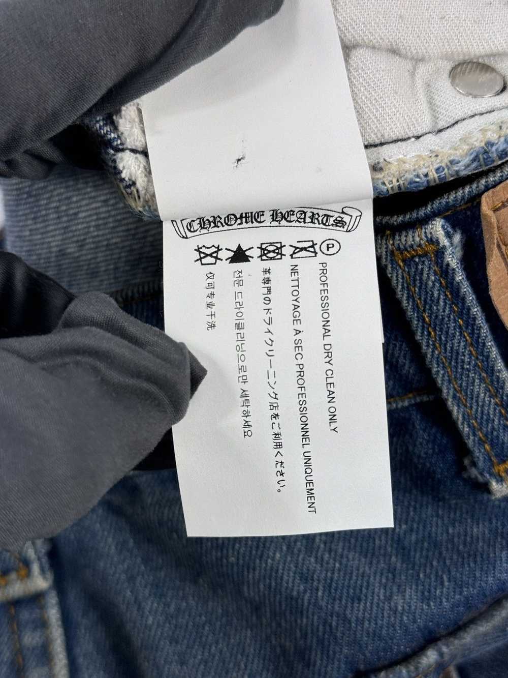 Chrome Hearts × Levi's LEATHER CROSS PATCH DENIM … - image 8