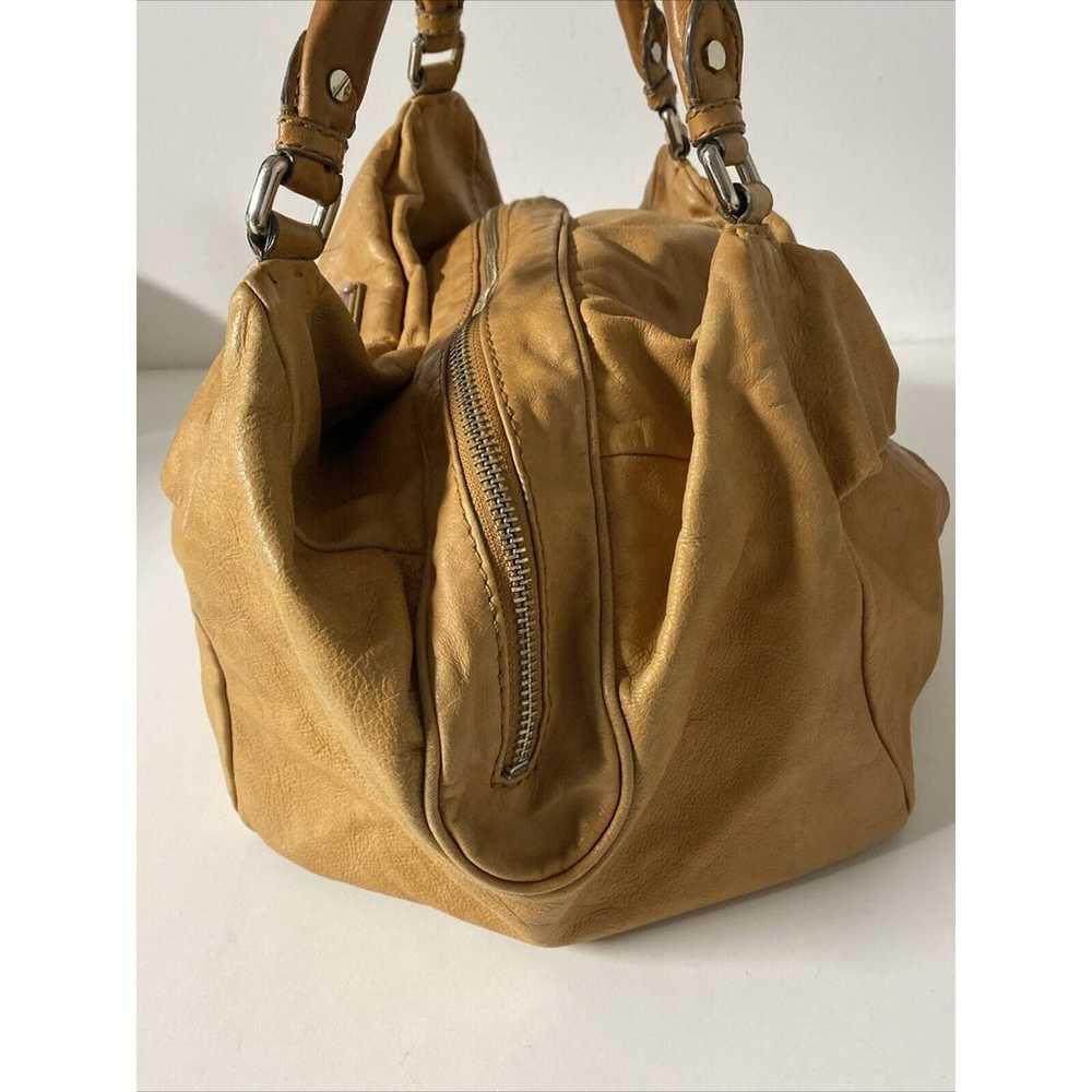 Marc by Marc Jacobs Twisted Groove Satchel Tan Br… - image 3