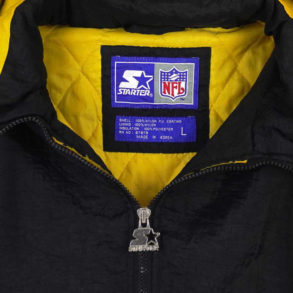 Starter - Pittsburgh Steelers Big Logo 1/4 Zip-Up… - image 6