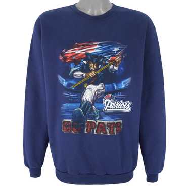 NFL - New England Patriots Go Pats Crew Neck Swea… - image 1