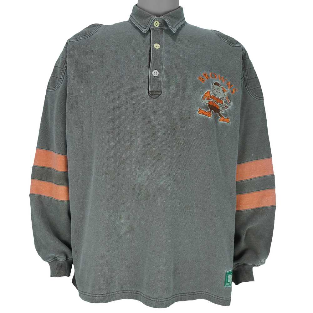 NFL (Mirage) - Cleveland Browns Embroidered Sweat… - image 1