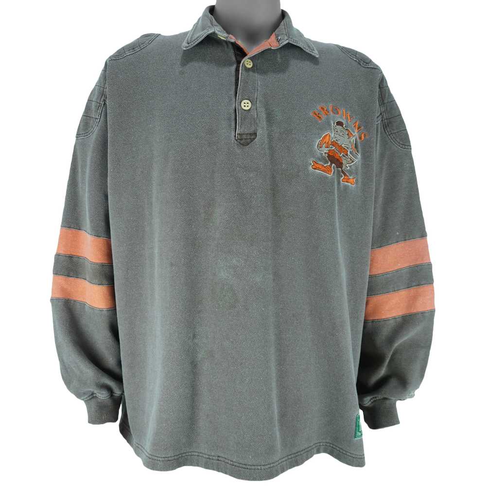 NFL (Mirage) - Cleveland Browns Embroidered Sweat… - image 2