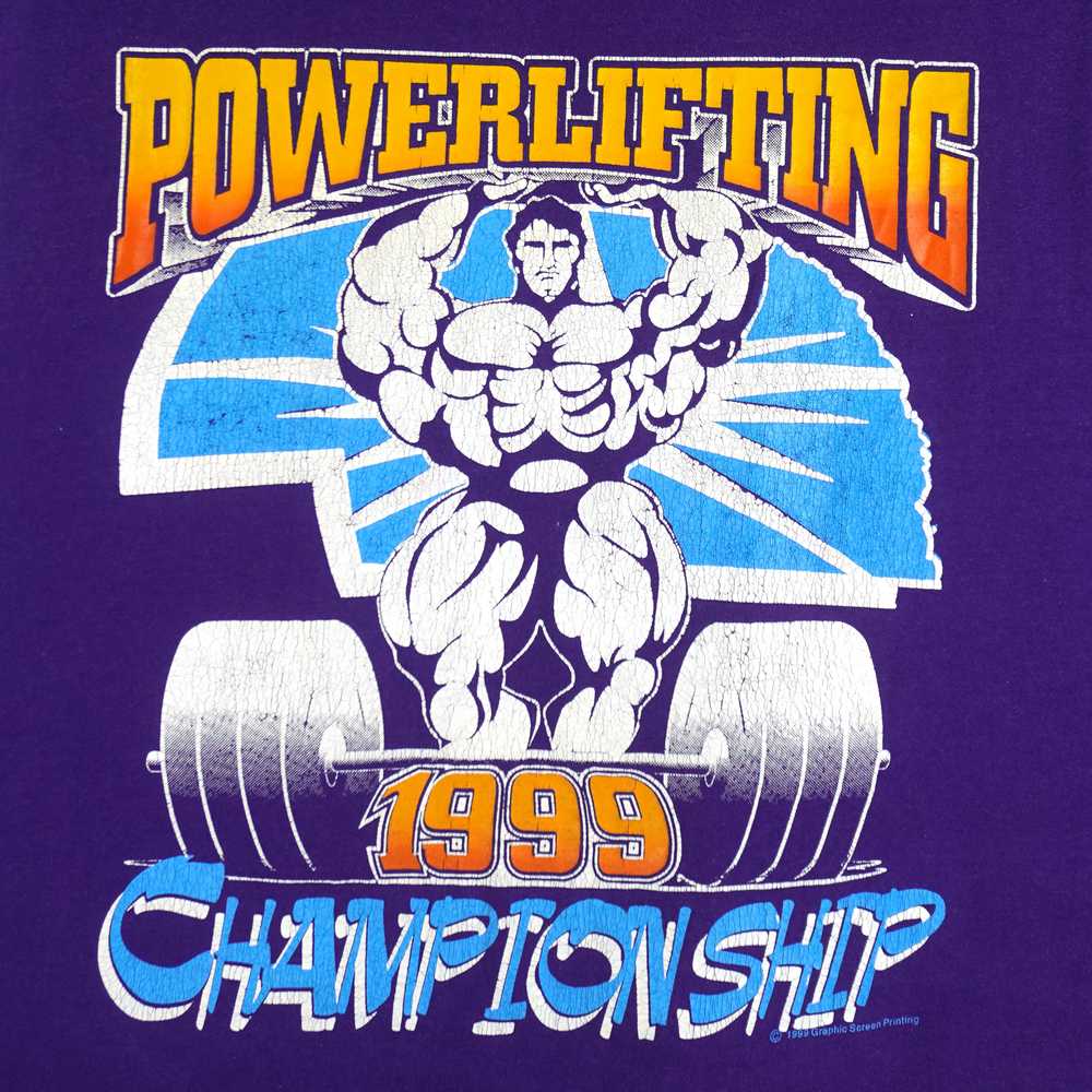 Vintage (Jerzees) - Powerlifting Championship Sle… - image 3