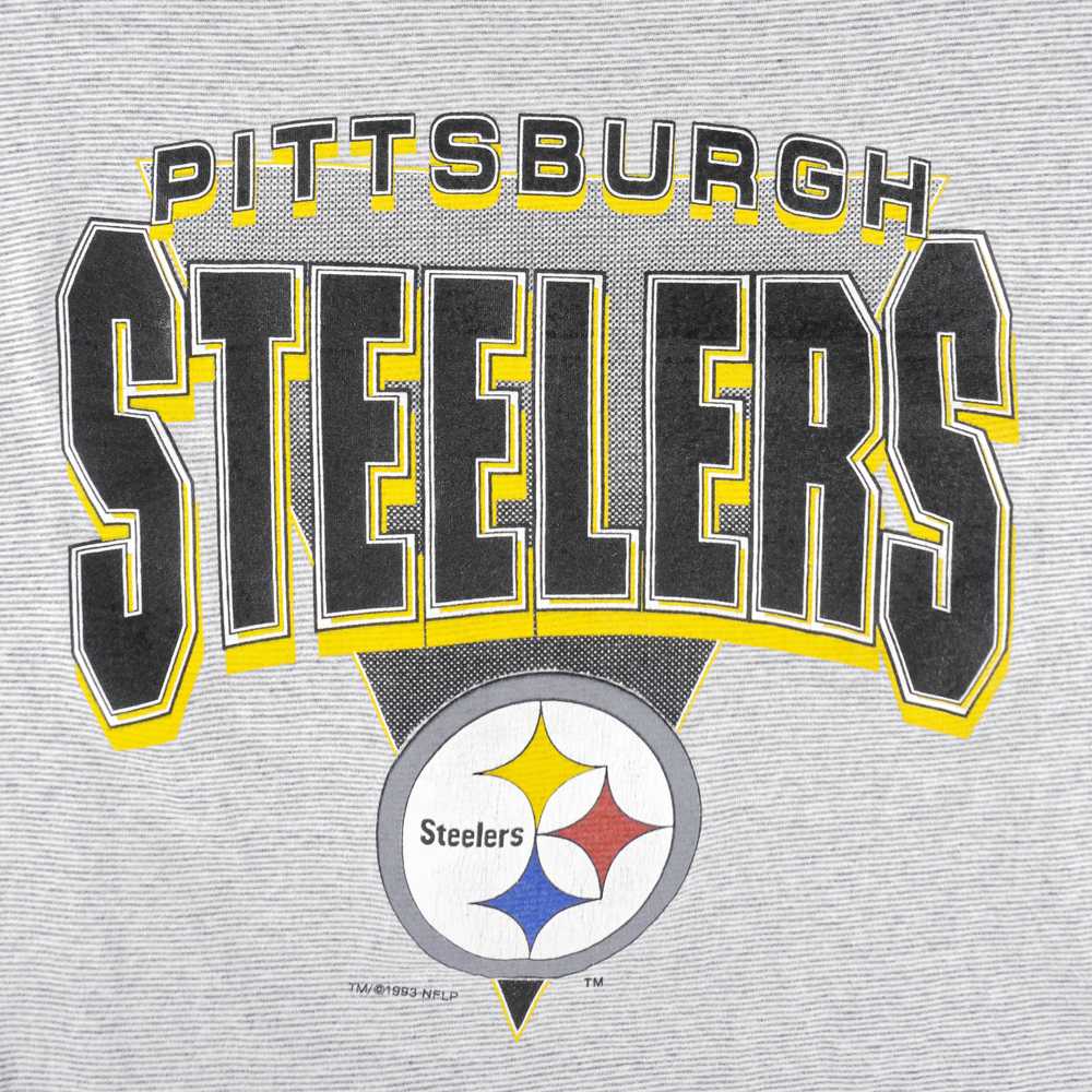 NFL (Logo 7) - Pittsburgh Steelers T-Shirt 1993 X… - image 3