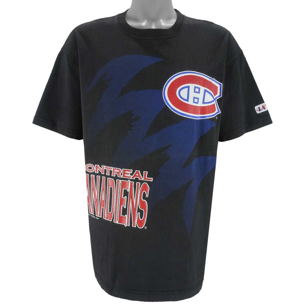 NHL (Logo 7) - Montreal Canadiens T-Shirt 1994 X-… - image 1