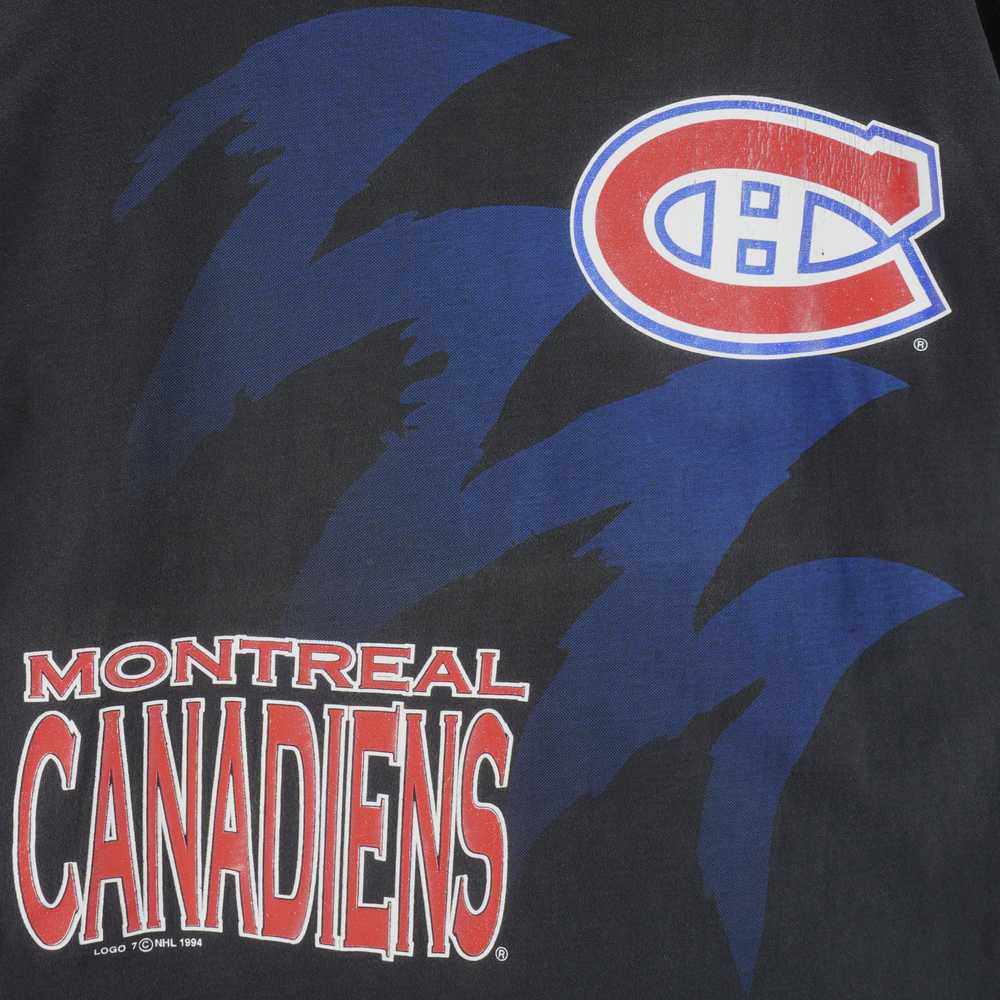 NHL (Logo 7) - Montreal Canadiens T-Shirt 1994 X-… - image 3