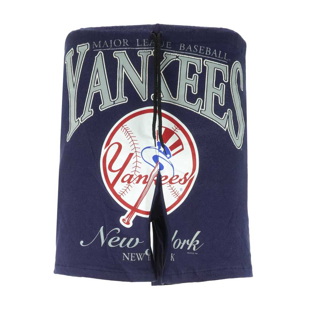 Reworked - New York Yankees Blue Tee Shorts - image 1