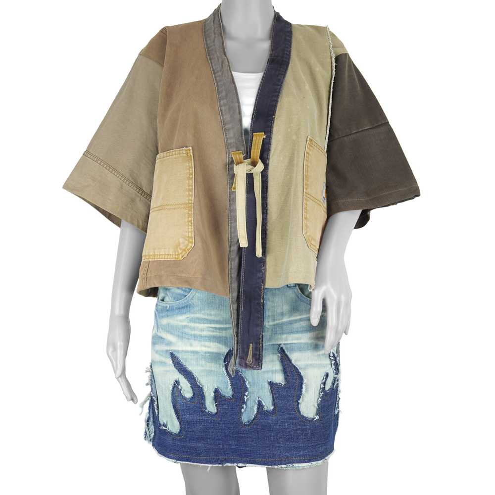 Reworked (Carhartt) - Half Body Kimono-Style T-Sh… - image 3