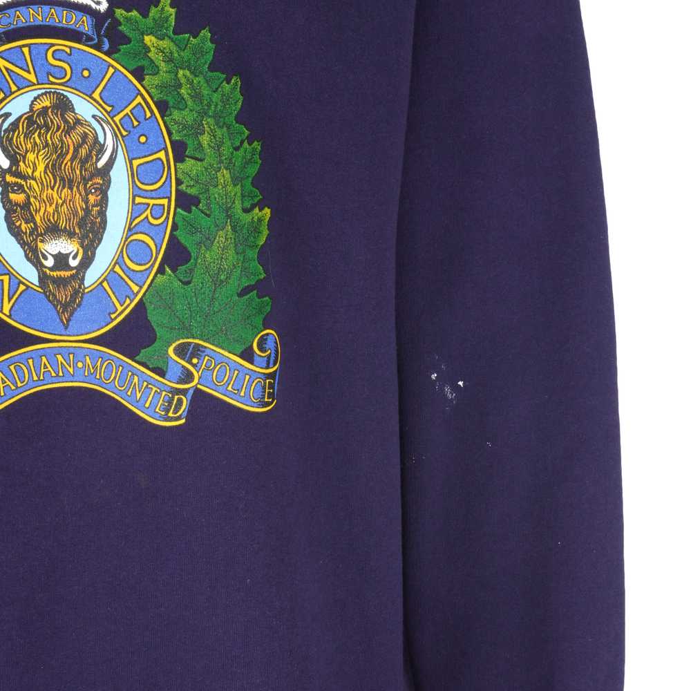 Vintage - Royal Canadian Mounted Police Crew Neck… - image 3