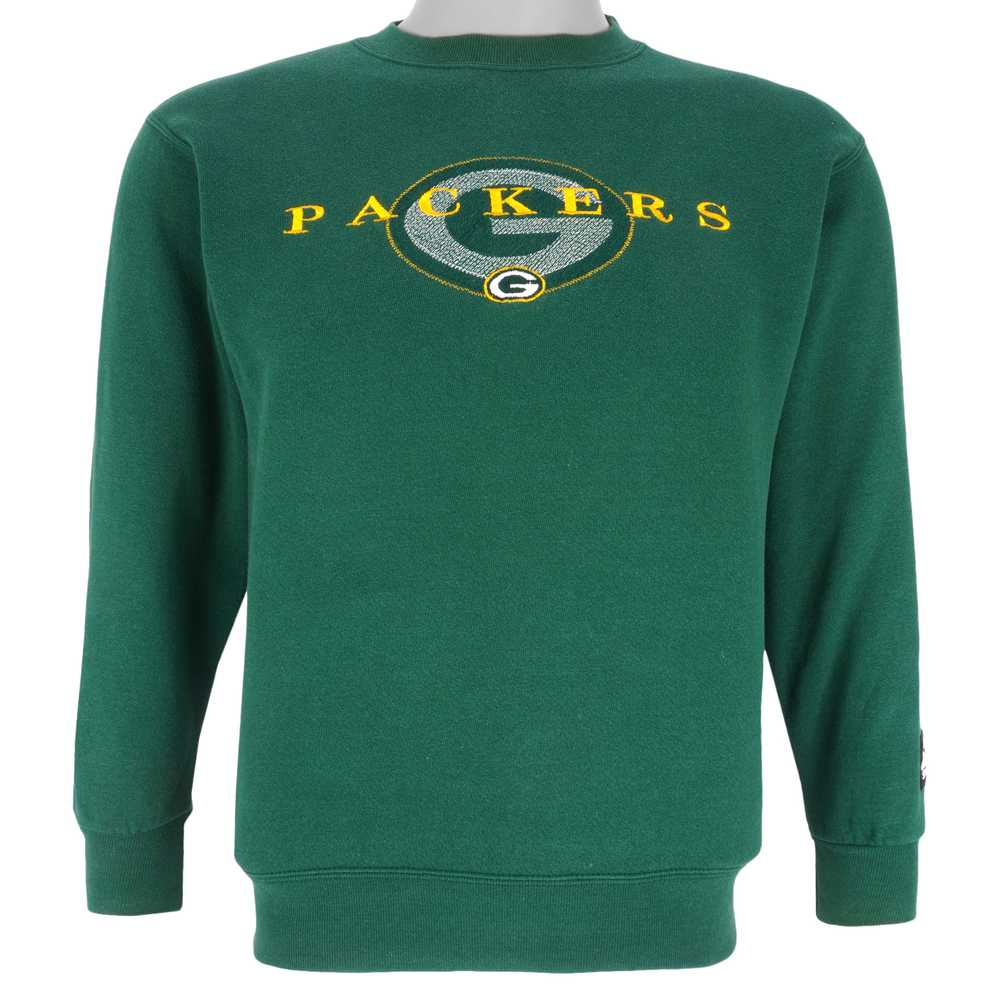 Starter - Green Bay Packers Embroidered Crew Neck… - image 1