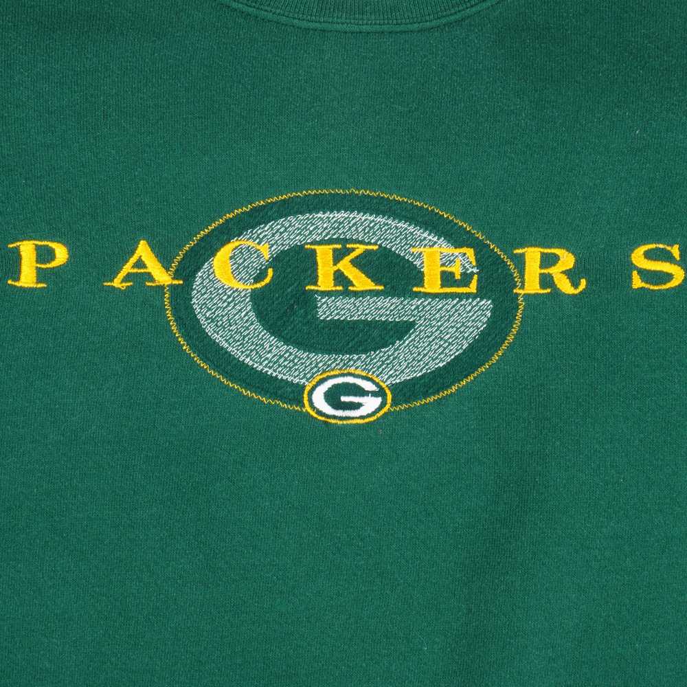 Starter - Green Bay Packers Embroidered Crew Neck… - image 3