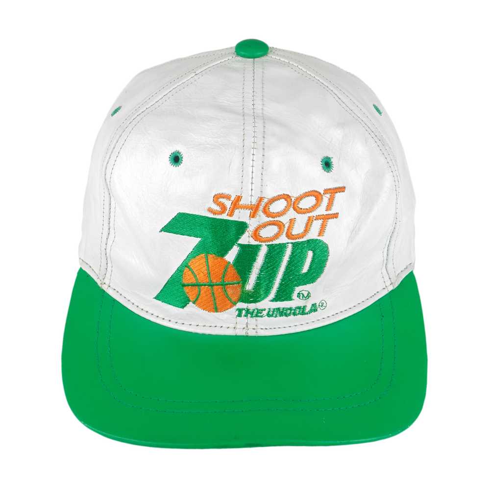 Vintage (Logo 7) - 7Up Shoot Out Leather Basketba… - image 1