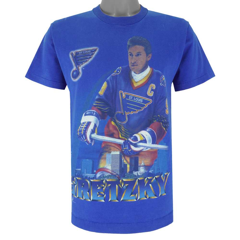 NHL (Pro Player) - St. Louis Blues Gretzky MVP T-… - image 1