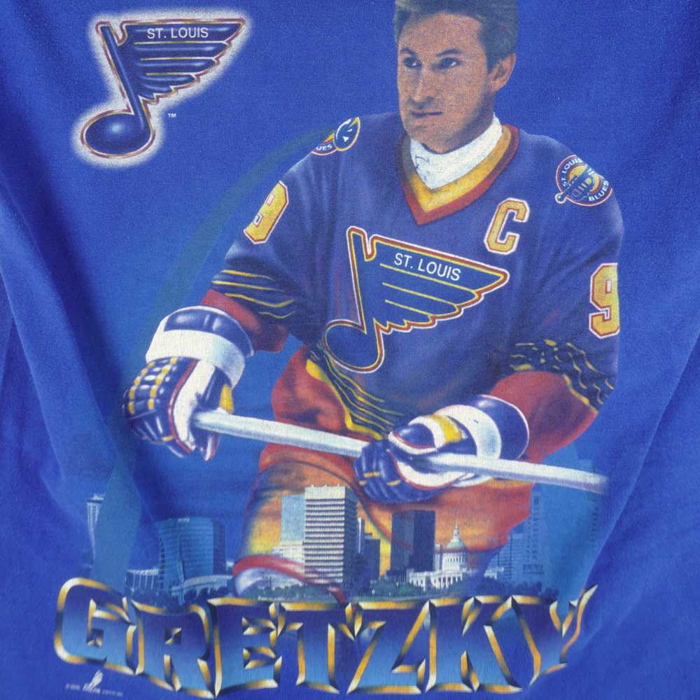 NHL (Pro Player) - St. Louis Blues Gretzky MVP T-… - image 3