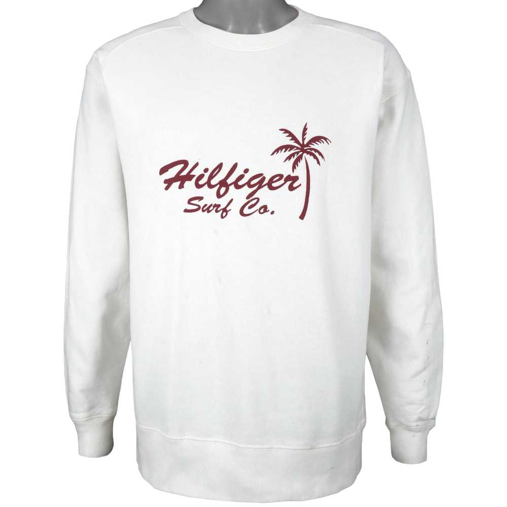 Tommy Hilfiger - White Hilfiger Surf Co. Crew Nec… - image 1