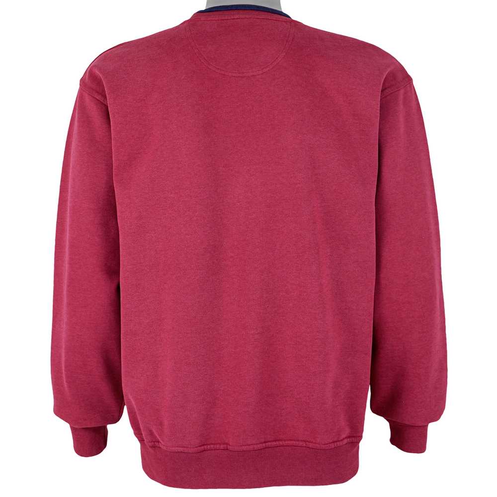 Reebok - Red Big Spell-Out Crew Neck Sweatshirt 1… - image 2