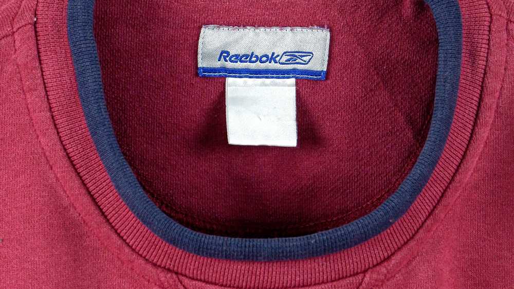 Reebok - Red Big Spell-Out Crew Neck Sweatshirt 1… - image 3