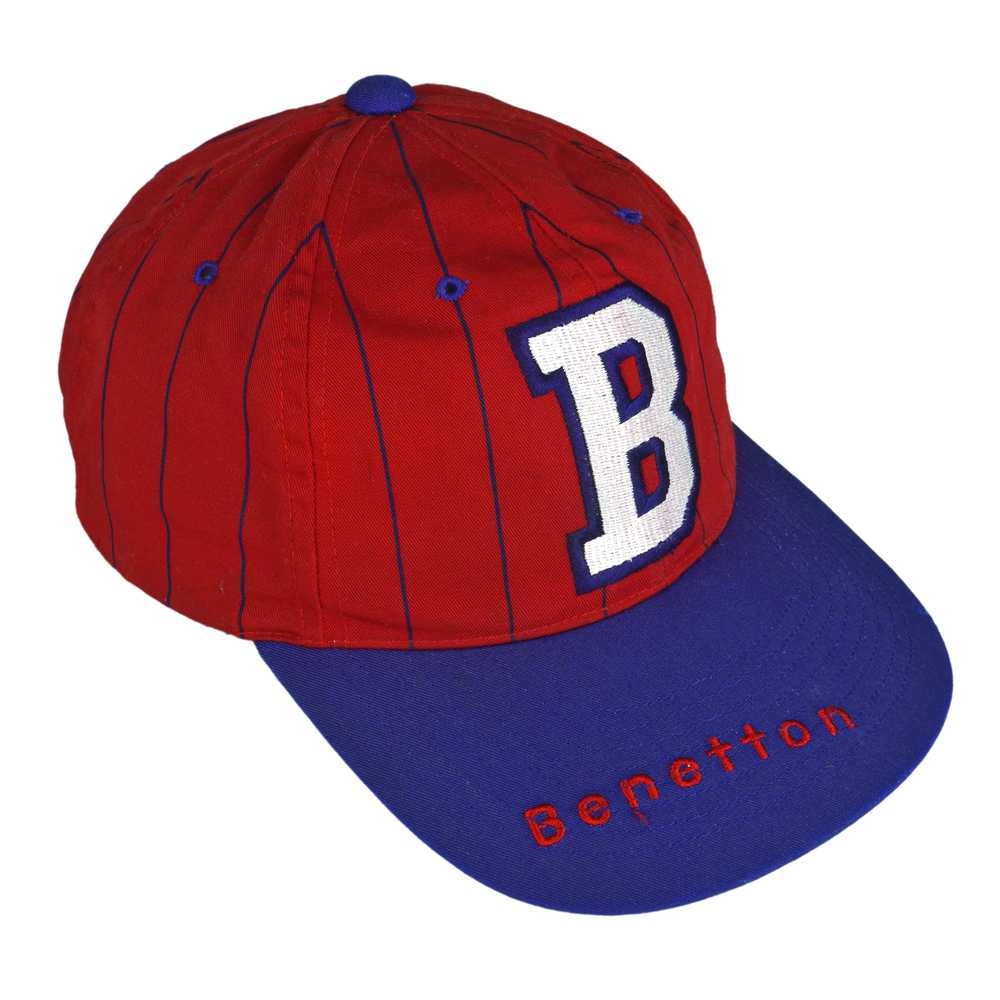 Vintage (United Colors) - Benetton Snapback Hat 1990s OSFA - Image 3