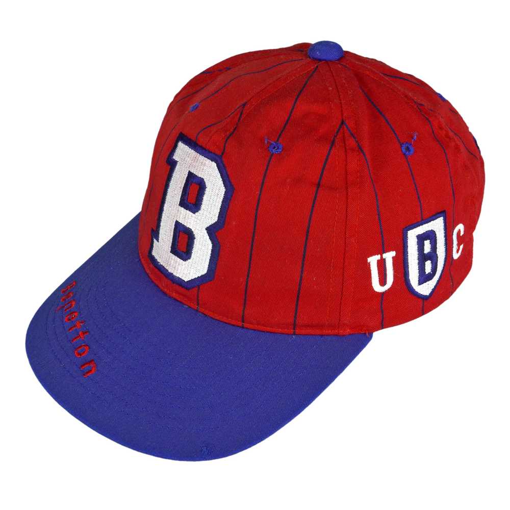 Vintage (United Colors) - Benetton Snapback Hat 1990s OSFA - Image 4