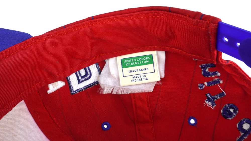 Vintage (United Colors) - Benetton Snapback Hat 1990s OSFA - Image 5