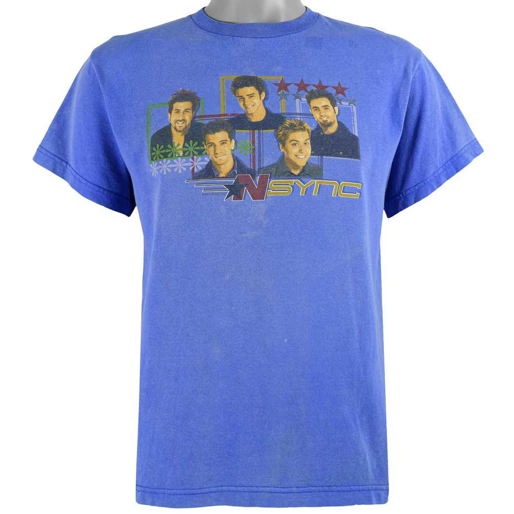 Vintage (Winterland) - NSYNC Spell-Out T-Shirt 20… - image 1