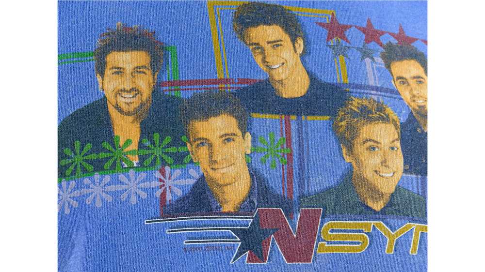 Vintage (Winterland) - NSYNC Spell-Out T-Shirt 20… - image 3