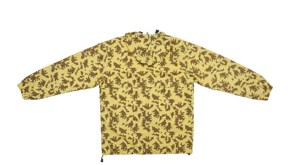 DC Shoes - Yellow Patterned Hooded Windbreaker 19… - image 2