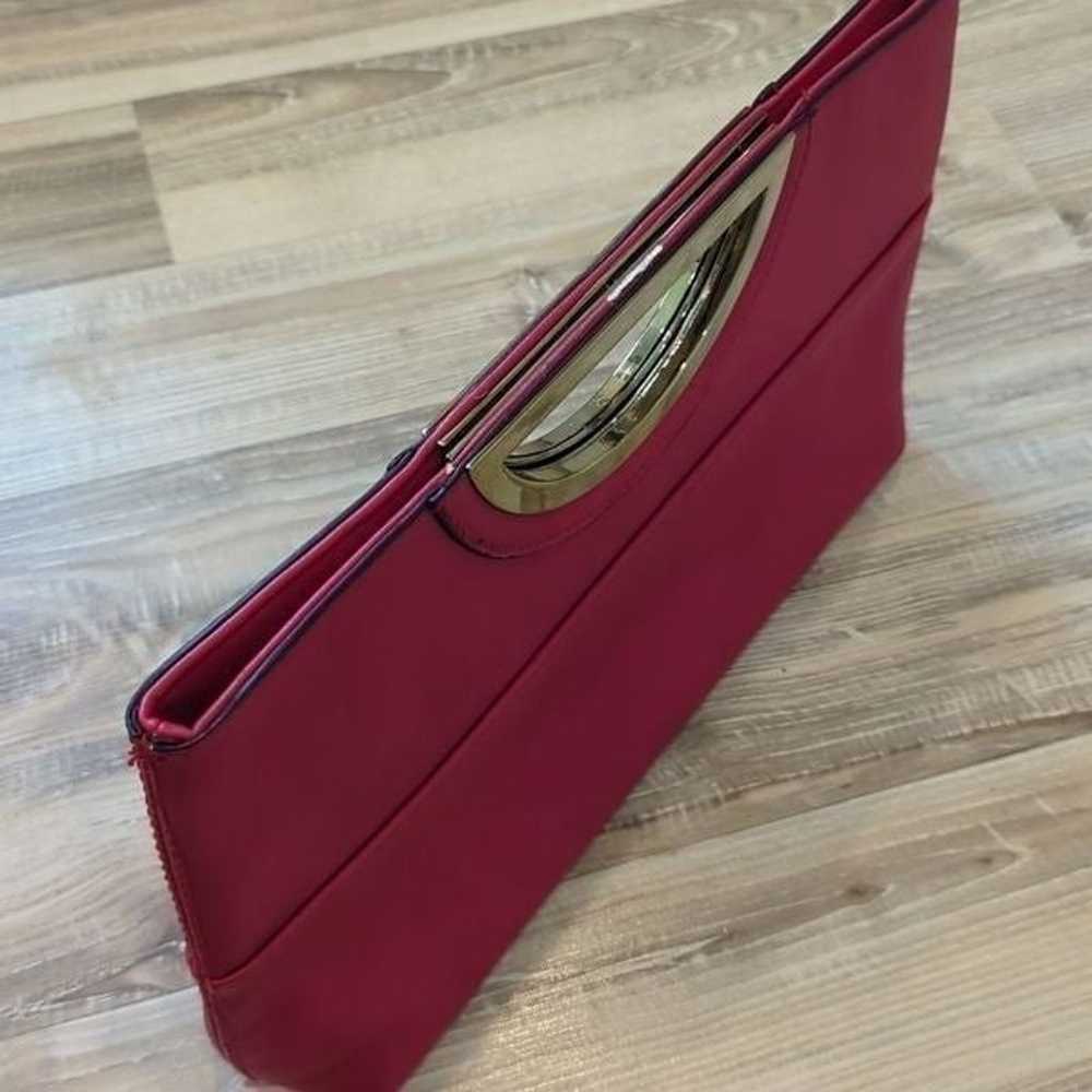 The Limited Handled Evening Bag Faux Leather Red … - image 2