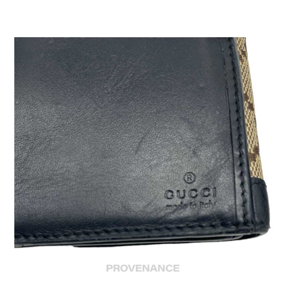 Gucci 🔴 Gucci Long Wallet - GG Canvas Stripe - image 7