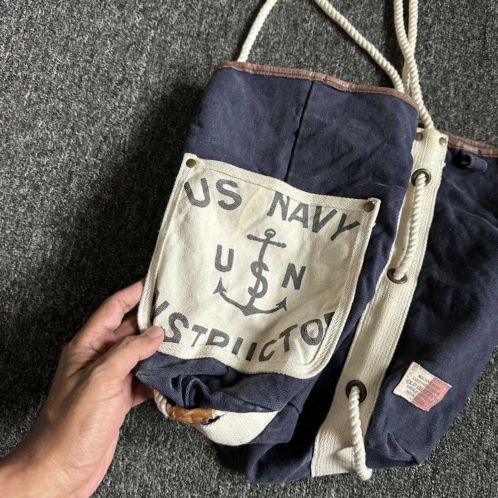 Bag × Japanese Brand × Military MILITARY US NAVY … - image 5