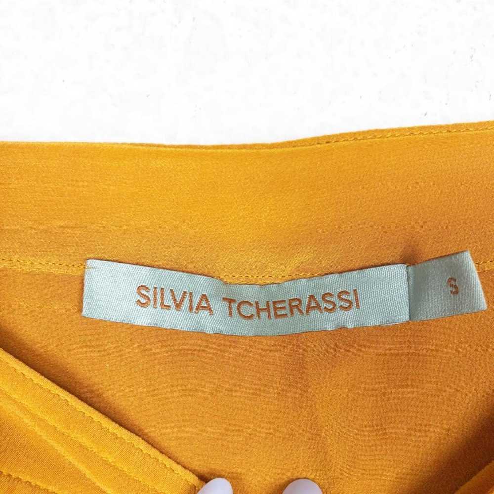 SilviaTcherassi Silk mid-length dress - image 4