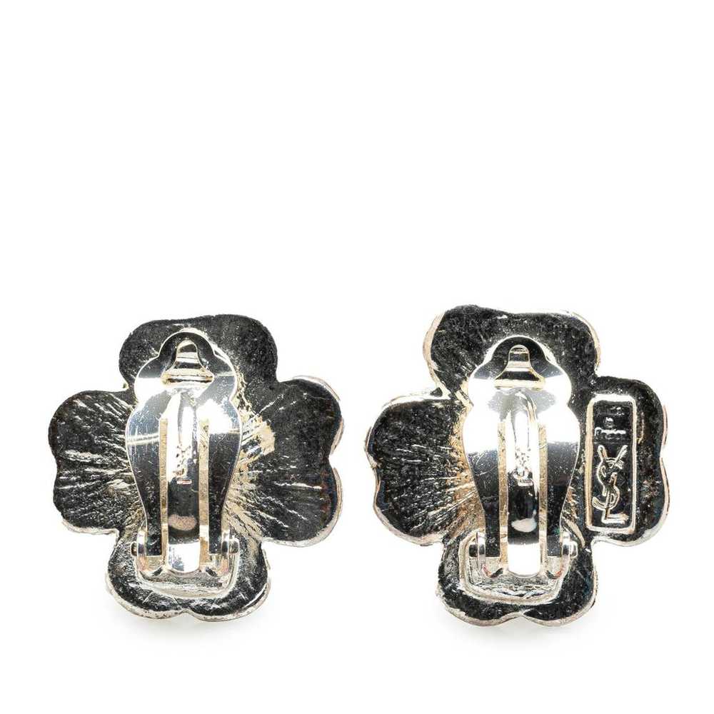 Yves Saint Laurent Silver earrings - image 2