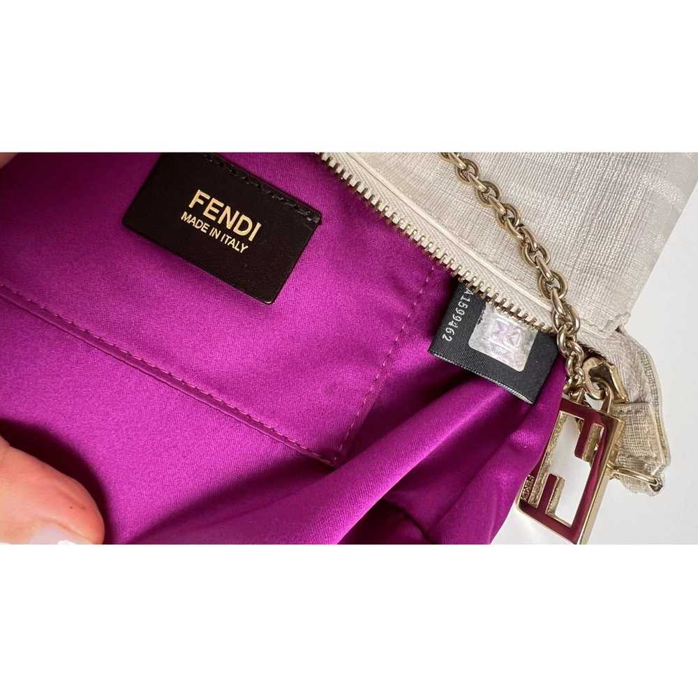 Fendi Vegan leather clutch bag - image 8