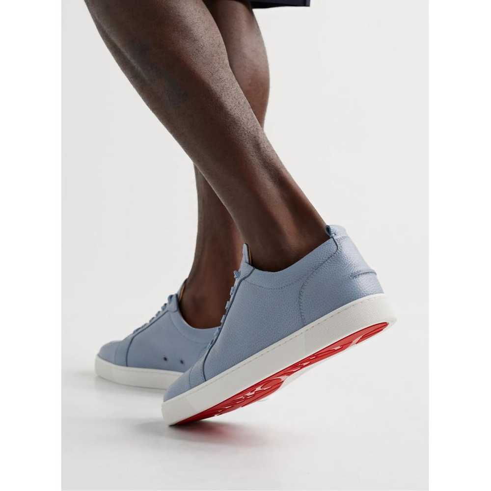 Christian Louboutin Leather low trainers - image 5