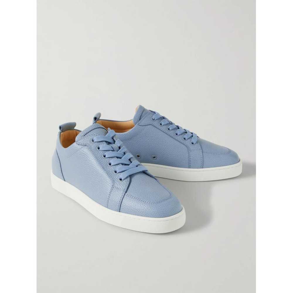 Christian Louboutin Leather low trainers - image 6