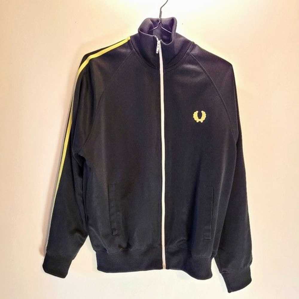 Fred Perry Vintage Fred perry track black jacket … - image 5