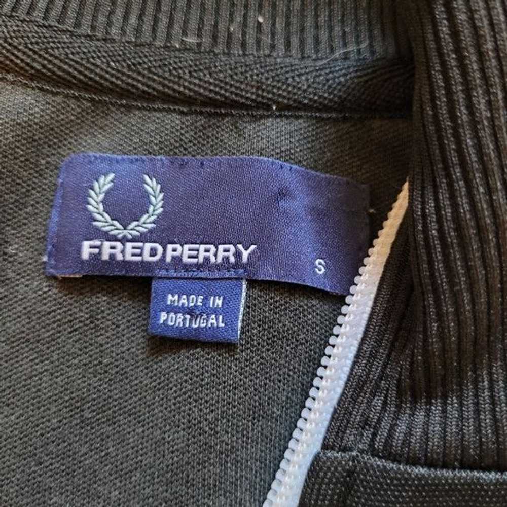 Fred Perry Vintage Fred perry track black jacket … - image 9