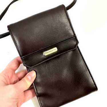 Liz Claiborne Vintage Brown Mini Shoulder Bag One… - image 1