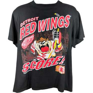 Changes Vintage Detroit Red Wings Looney Tunes Ta… - image 1