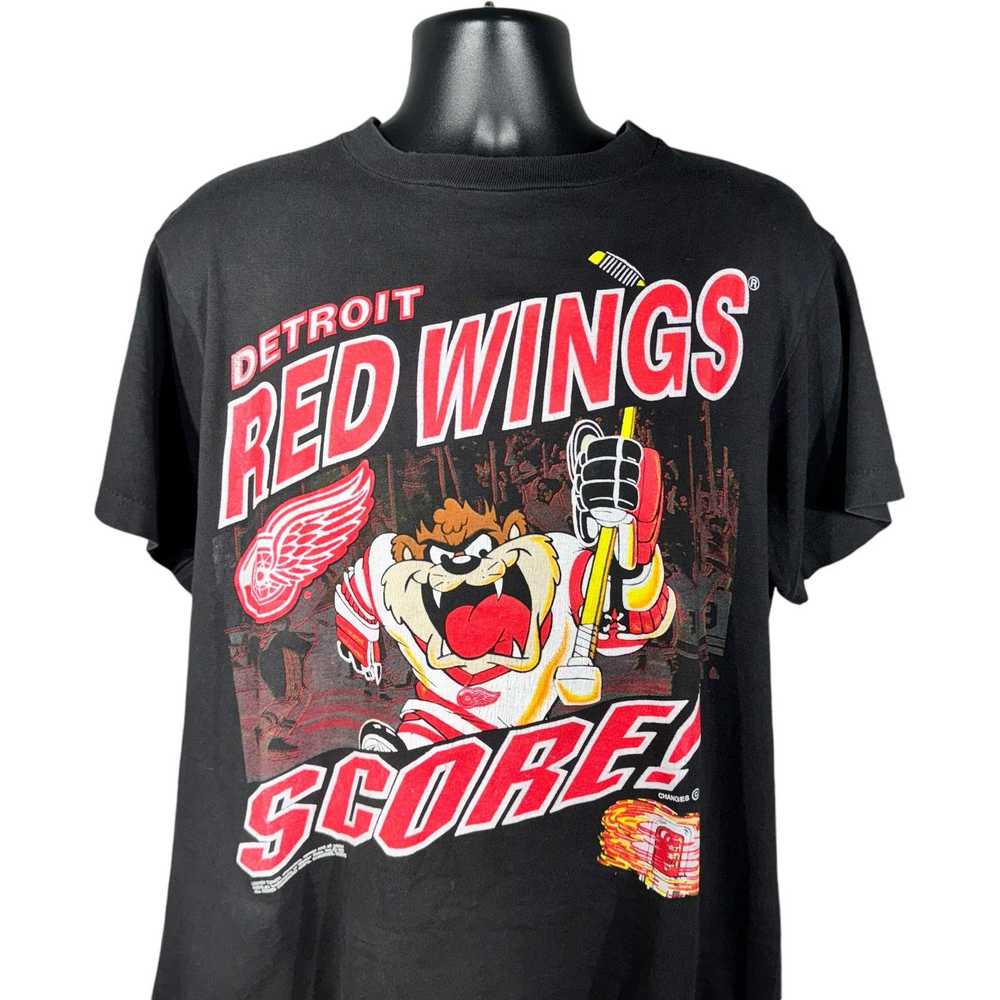 Changes Vintage Detroit Red Wings Looney Tunes Ta… - image 2