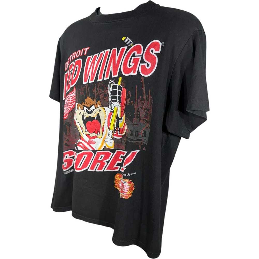 Changes Vintage Detroit Red Wings Looney Tunes Ta… - image 3