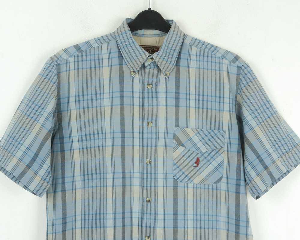 MCS × Marlboro Classics Casual Shirt M Cotton Che… - image 5