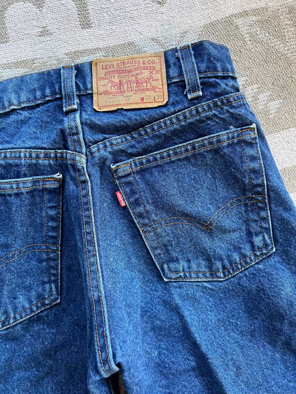 70’s/80’s Levi’s 505s - image 8