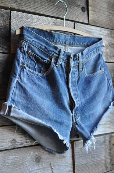 60s Selvedge Redline 501 Levi’s Cut Off Shorts | 2